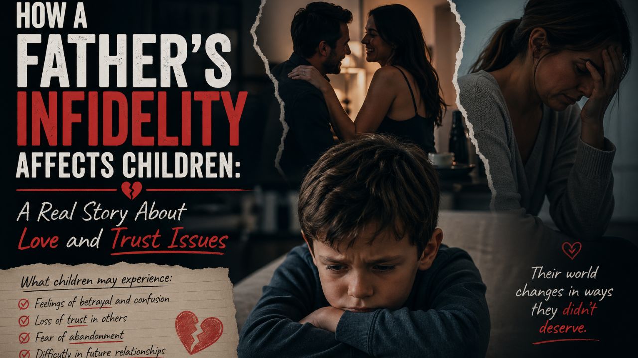 Father’s Infidelity Affects Children