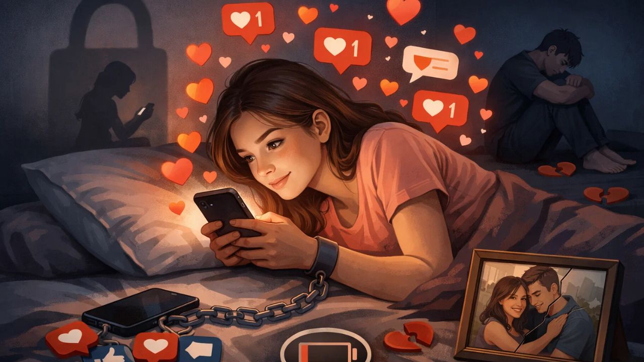 social media love obsession