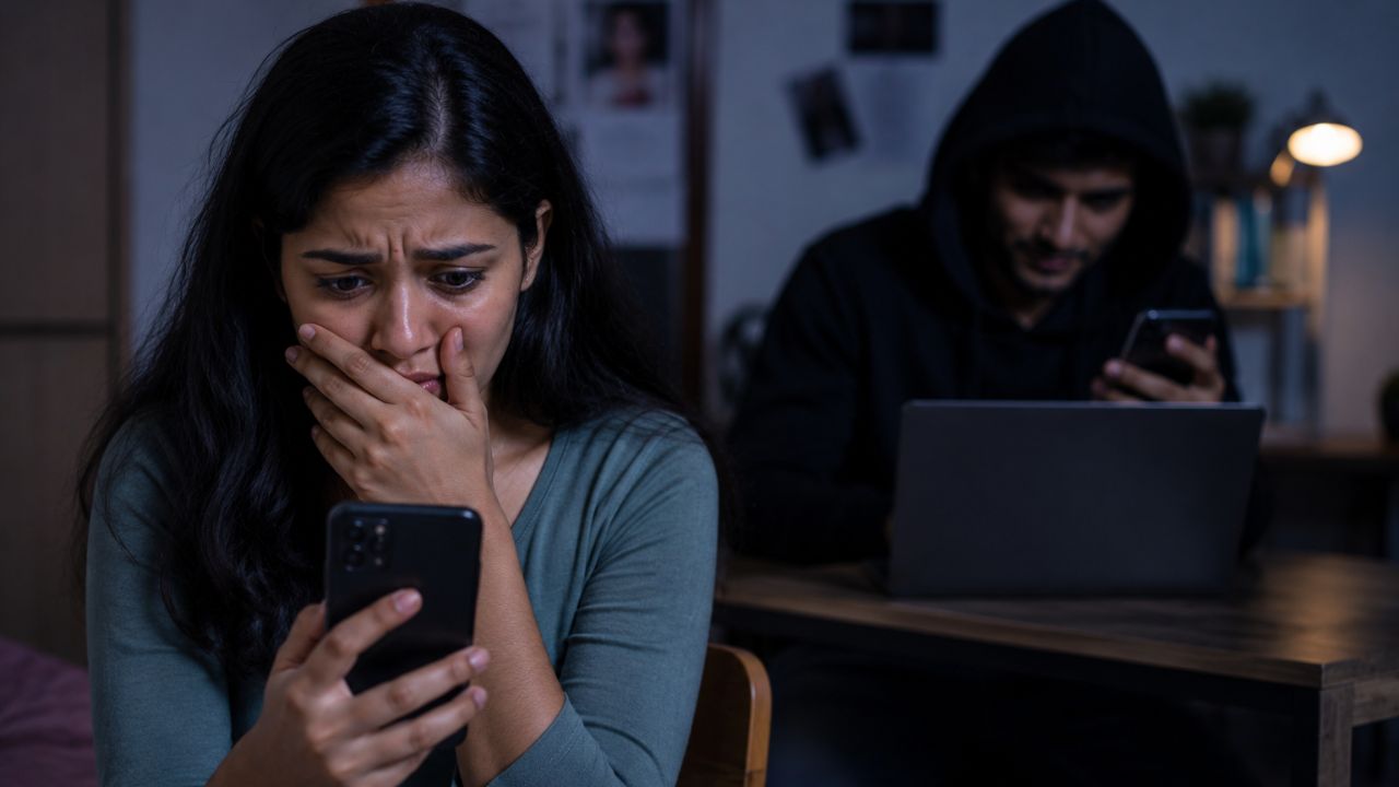 Boyfriend Blackmails Girl With Private Videos