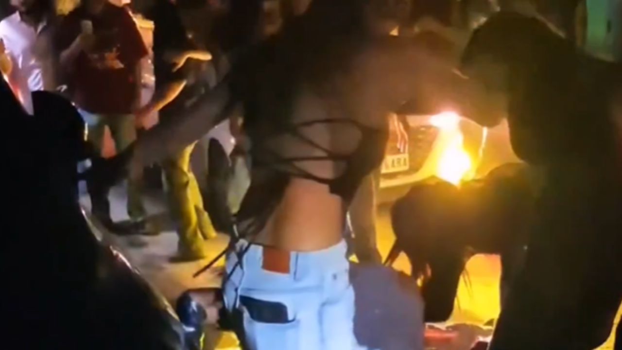 Chandigarh Club Fight Viral Video