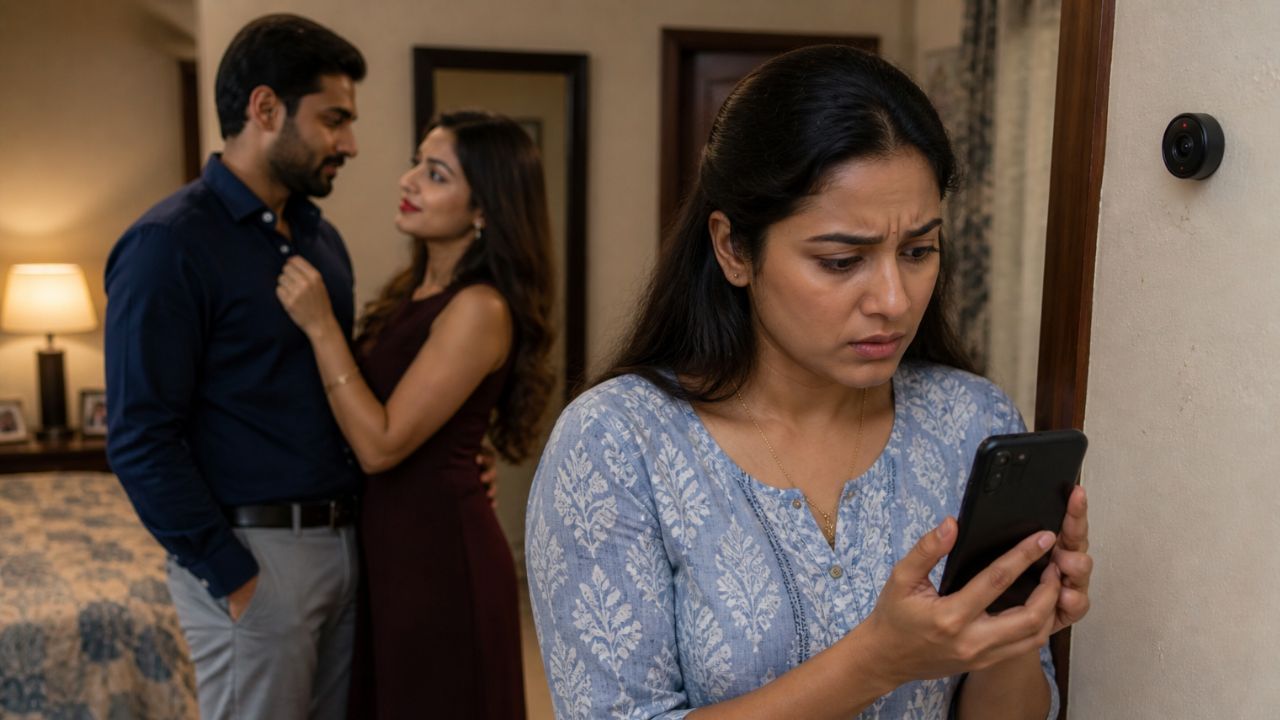 Wife Installs Hidden Cameras
