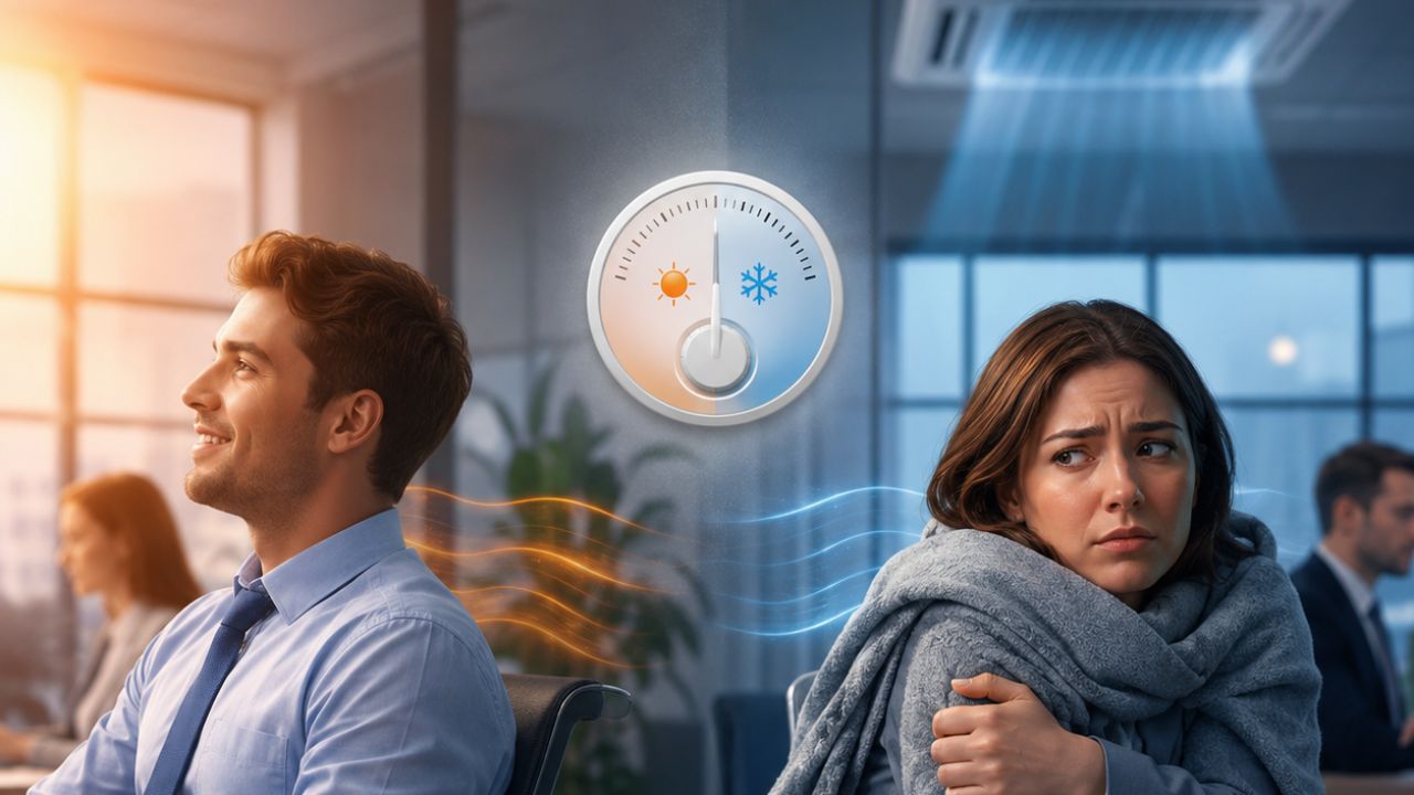 Why Women Feel Colder in Offices Than Men